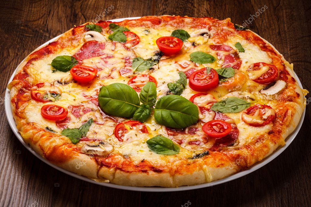 photo of a pizza